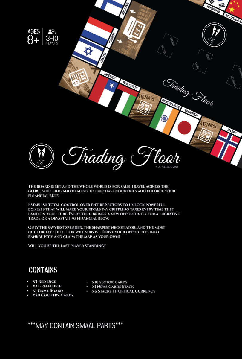 Trading Floor Game Board